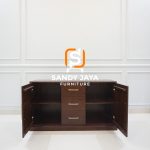 Buffet Modern Minimalis Kayu Mahoni SJF-BUFT 03 - Image 2