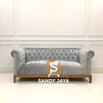 Bangku Sofa Chester Style Kayu Jati SJF-SOF 04