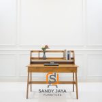 Meja Kerja Kayu Jati Minimalis SJF-MJKJ 01 - Image 2