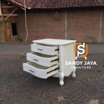 Dipan Tempat Tidur Minimalis Modern White Vintage SJF-TTDR 19 - Image 6