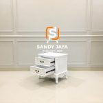 Nakas Mewah French Style White Duco SJF-NKS 05 - Image 2