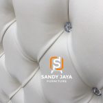 Tempat Tidur Klasik Mewah White & Gold SJF-TTDR 17 - Image 5