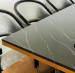 Meja Makan Stainlees Gold Cincin SJF-SKMM 017 - Image 5