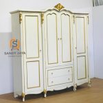 Lemari Pakain Mewah Duco 4 Pintu SJF-ALPKN 08 - Image 2