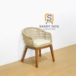 Kursi Cafe Anyaman Rotan Sintetis Seagres SJF-KCFE 012