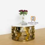 Meja Tamu Stainlees Gold Honey SJF-MM 09 - Image 3