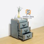 Nakas Koper Vintage 3 Drawes  SJF-NKS 013 - Image 2