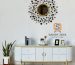 Bufet Credenza Putih Emas Minimalis Mewah