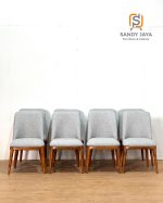 Kursi Makan Modern kayu Jati SJF-KCFE 031 - Image 2