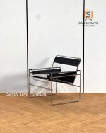 Kursi Stainless Anyaman Kulit Premium Untuk Villa & Hotel - Image 2