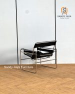 Kursi Stainless Anyaman Kulit Premium Untuk Villa & Hotel - Image 3