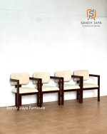 Kursi makan kayu Jati Luxury Modern Furniture Jepara SJF-KCFE 030 - Image 3