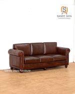Sofa Leather Kulit Modern Minimalis SJF-SOF 017