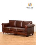 Sofa Leather Kulit Modern Minimalis SJF-SOF 017 - Image 3