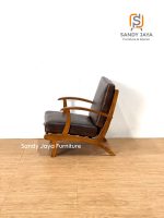 Kursi Santai Kulit Jati SJF-KRSS 016 - Image 2