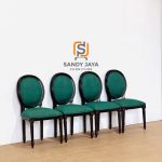 Kursi Makan Bulat Modern Klasik SJF-KCFE 037