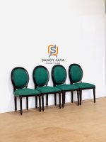 Kursi Makan Bulat Modern Klasik SJF-KCFE 037