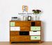 buffet laci minimalis kayu jati