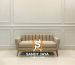 kursi sofa minimalis 2 dudukan kayu jati